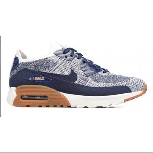 Nike Air Max 90 Ultra 2.0 Flyknit College Navy